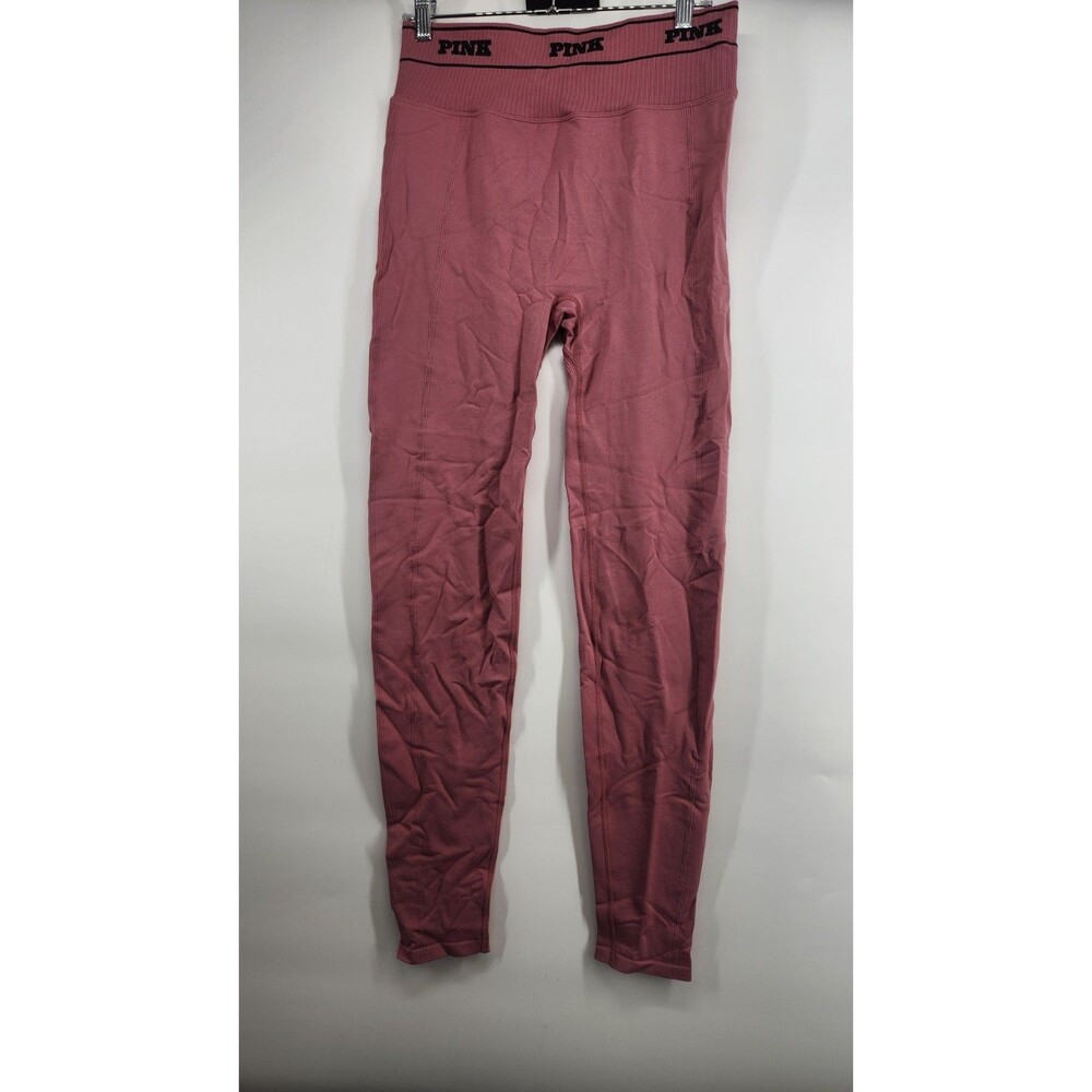 Victoria's Secret Large Long Soft Begonia Stretch Cotton Leggings NWT